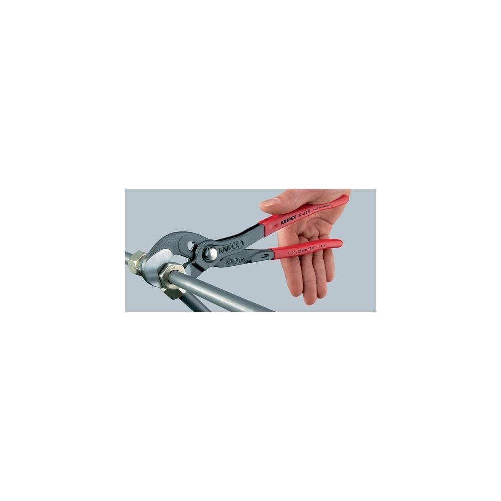 Knipex Schraubzange Gesamtlänge 250 mm Spannweite 10 - 32 mm poliert – Bild 2