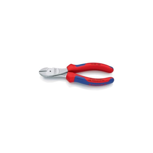 Knipex Kraftseitenschneider Länge 160 mm Form 0 Mehrkomponenten-Hüllen