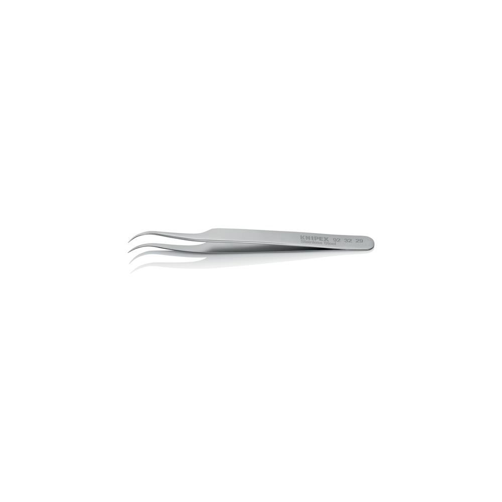Knipex Präzisionspinzette Länge 120 mm 45° gewinkelt rostfrei, antimagnetisch – Bild 3