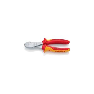 Knipex Kraftseitenschneider VDE Form 0 Mehrkomponenten-Hüllen