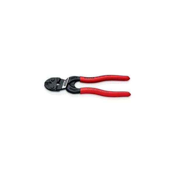 Knipex Kompaktbolzenschneider CoBolt® Kunststoffüberzug gerade 3,3 mm mit Aussparung weich 5,3 mm mittel 4,8 mm hart 3,6 mm