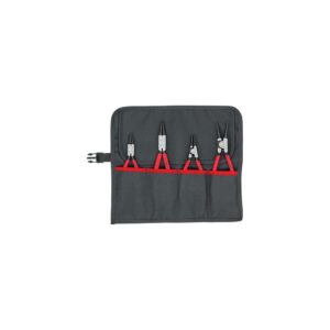 Knipex Sicherungsringzangensatz 4-teilig in Rolltasche 10 - 60 mm