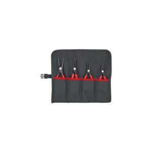 Knipex Präzisionssicherungsringzangensatz 4-teilig in Rolltasche 12 - 60 mm