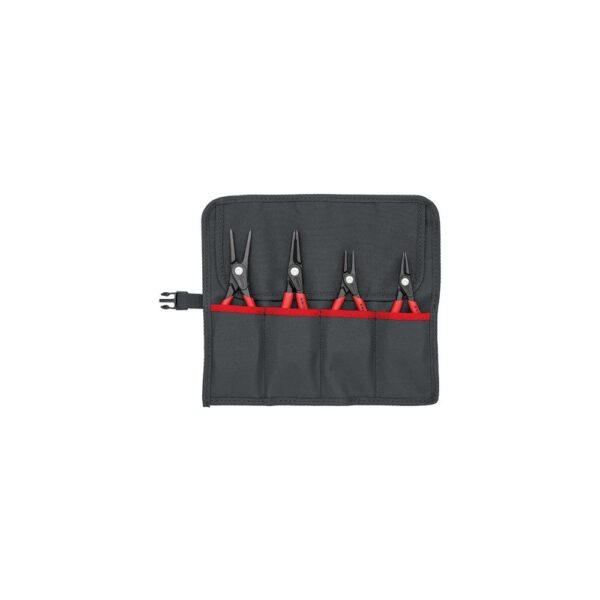 Knipex Präzisionssicherungsringzangensatz 4-teilig in Rolltasche 12 - 60 mm