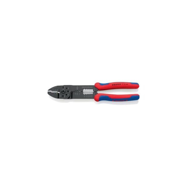 Knipex Crimpzange Länge 240 mm 0,5-6(AWG 20-10)/0,5-2,5 (AWG 20-13) mm²