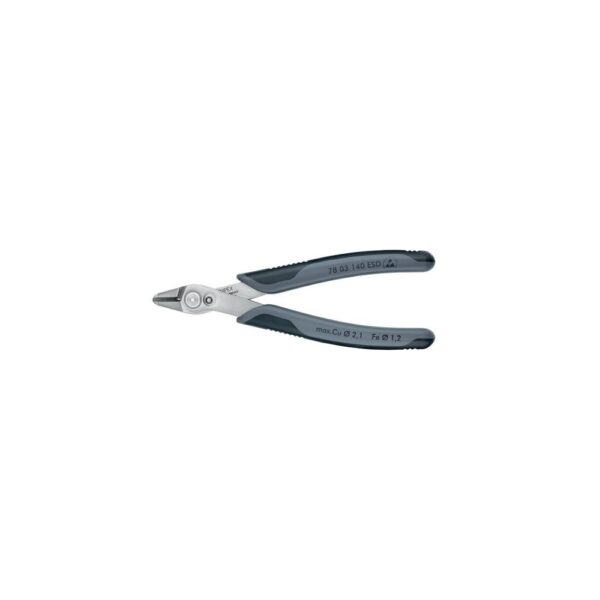 Knipex Elektronik-Seitenschneider Super-Knips® Länge 140 mm Facette nein poliert