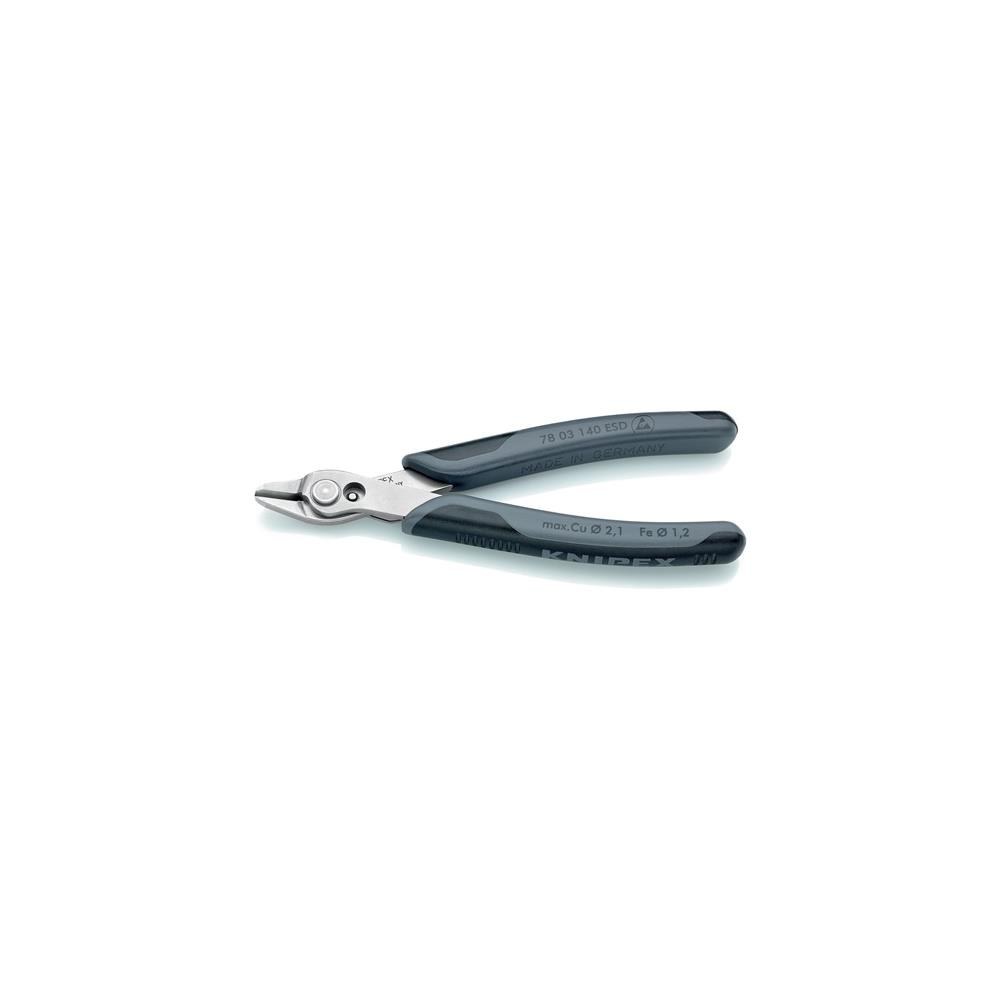 Knipex Elektronik-Seitenschneider Super-Knips® Länge 140 mm Facette nein poliert – Bild 3