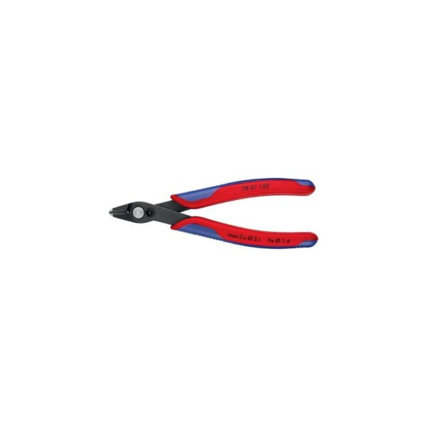 Knipex Elektronik-Seitenschneider Super-Knips® Länge 140 mm Facette nein Spezialwerkzeugstahl brüniert