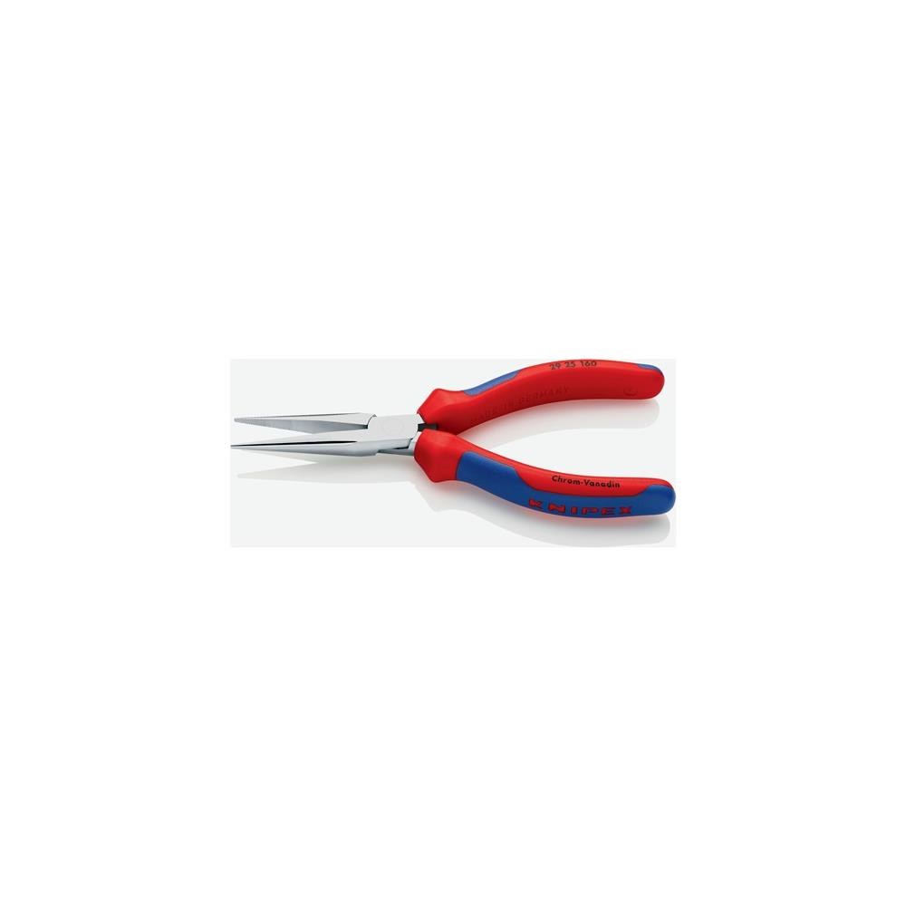 Knipex Telefonzange Gesamtlänge 160 mm verchromt Mehrkomponenten-Hüllen – Bild 2