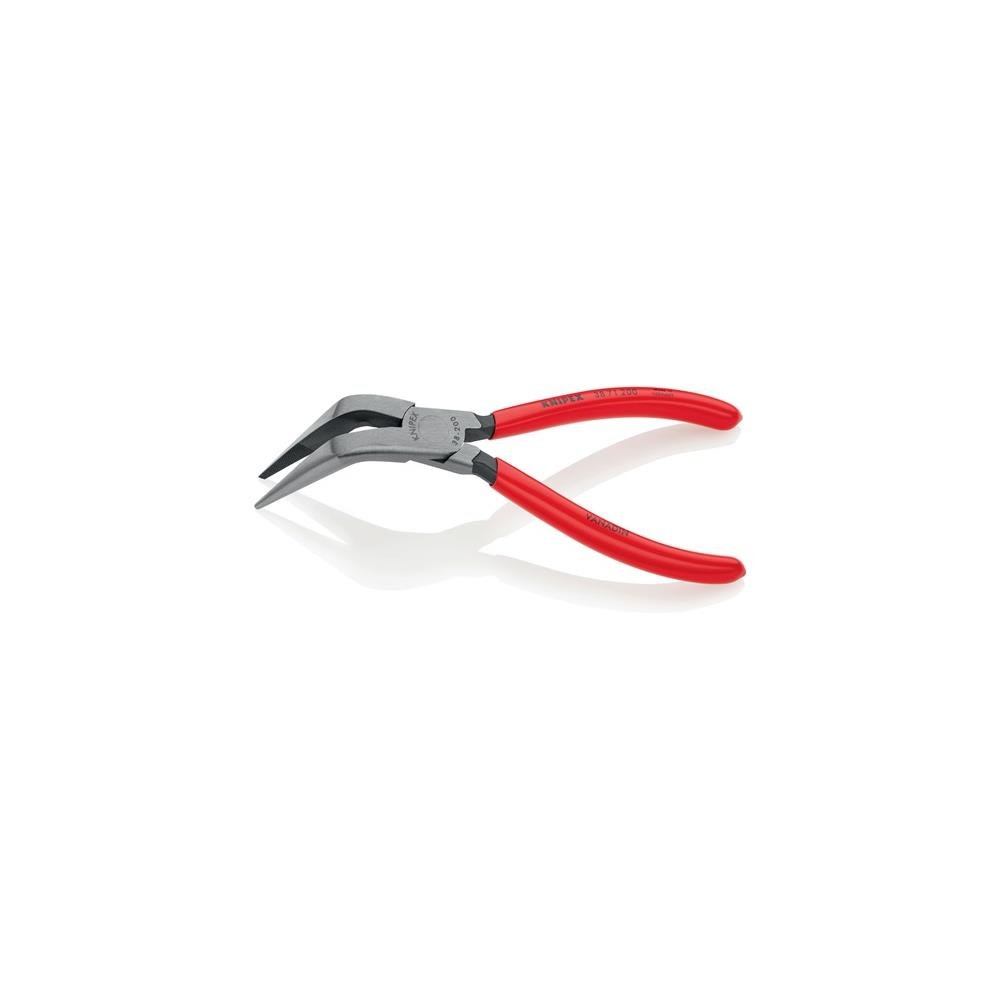 Knipex Mechanikerzange Länge 200 mm Form 7 70° gewinkelt Kunststoffüberzug – Bild 2