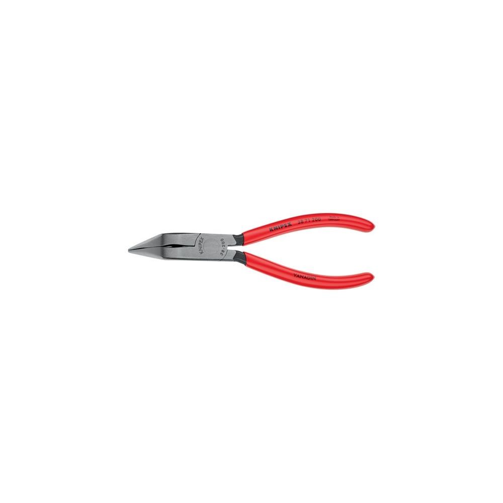 Knipex Mechanikerzange Länge 200 mm Form 7 70° gewinkelt Kunststoffüberzug – Bild 3
