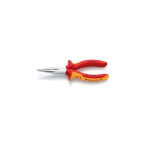 Knipex Flachrundzange DIN ISO 5745 Länge 160 mm flach/rund gerade Mehrkomponenten-Hüllen VDE