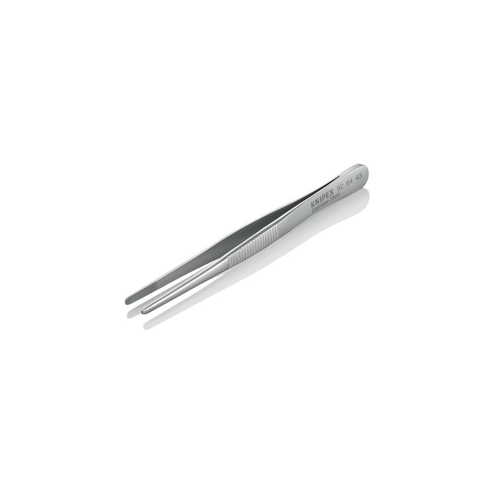 Knipex Präzisionspinzette Länge 120 mm gerade Spitzenbreite 3 mm verchromt – Bild 3