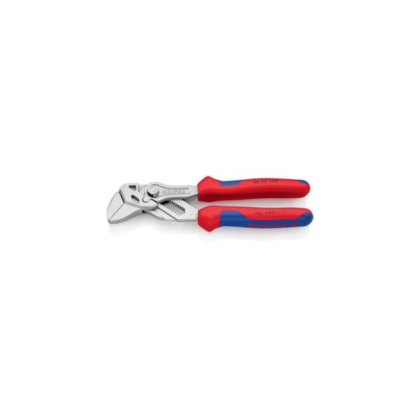 Knipex Zangenschlüssel verchromt Mehrkomponenten-Hüllen
