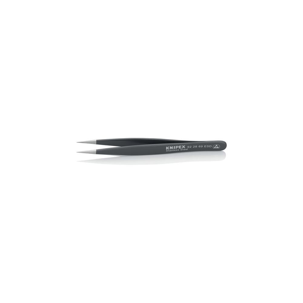 Knipex Präzisionspinzette Länge 130 mm gerade kräftig rostfrei, antimagn., elektr. ableitend