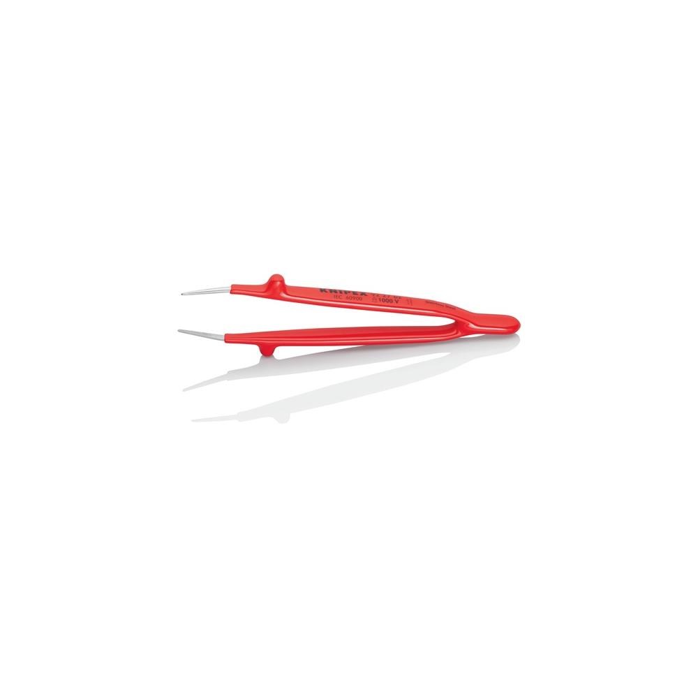 Knipex Präzisionspinzette Länge 150 mm gerade verchromt – Bild 3