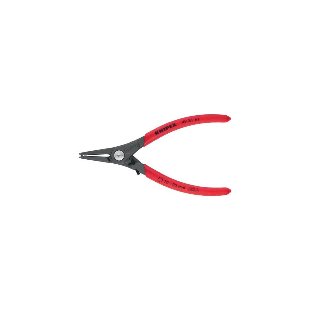 Knipex Präzisionssicherungsringzange A 1 für Wellen Ø 10 - 25 mm mit Spreizbegrenzung Länge 140 mm – Bild 2