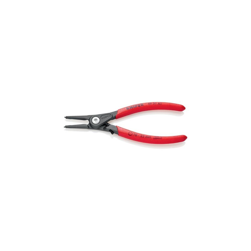 Knipex Präzisionssicherungsringzange A 1 für Wellen Ø 10 - 25 mm mit Spreizbegrenzung Länge 140 mm – Bild 3