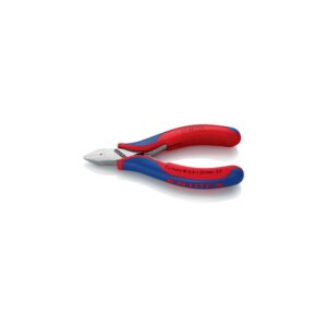 Knipex Elektronik-Seitenschneider Länge 115 mm Form 3 Facette ja, klein Mehrkomponenten-Hüllen spiegelpoliert