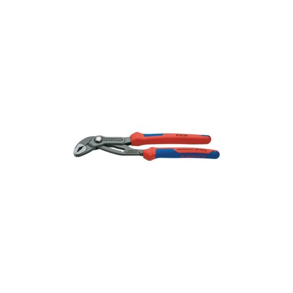 Knipex Wasserpumpenzange Cobra® poliert Mehrkomponenten-Hüllen