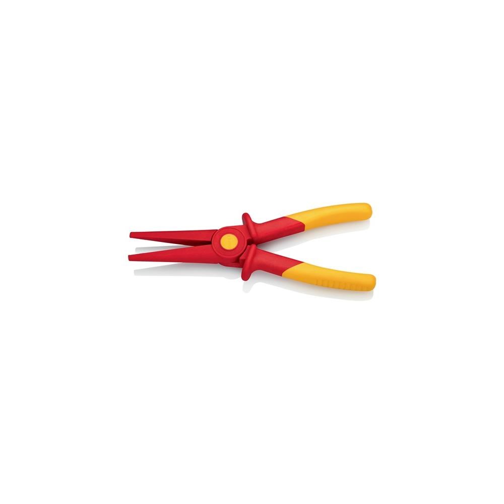 Knipex Flachrundzange Gesamtlänge 220 mm Kunststoff, glasfaserverstärkt mit Weichkunststoff-Zone – Bild 2