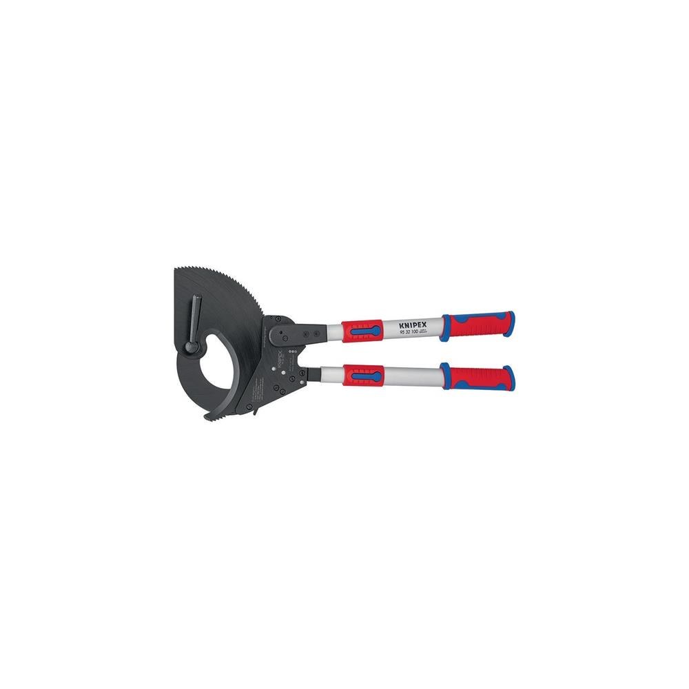 Knipex Kabelschneider 60 (740 mm²) mm brüniert Mehrkomponenten-Hüllen