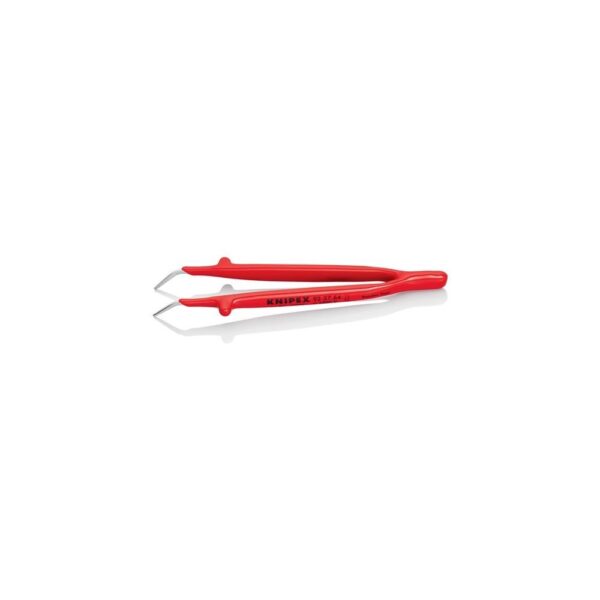 Knipex Präzisionspinzette 45° gewinkelt verchromt