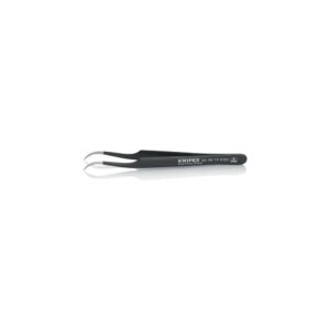 Knipex Präzisionspinzette Länge 120 mm 45° gewinkelt sichelform rostfrei, antimagn., elektr. ableitend