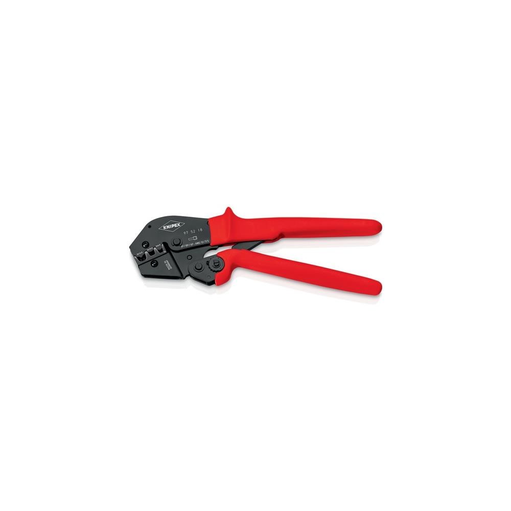 Knipex Crimpzange Länge 250 mm 2x6, 2x10, 2x16 (AWG 2x10, 2x7, 2x5) mm² – Bild 3