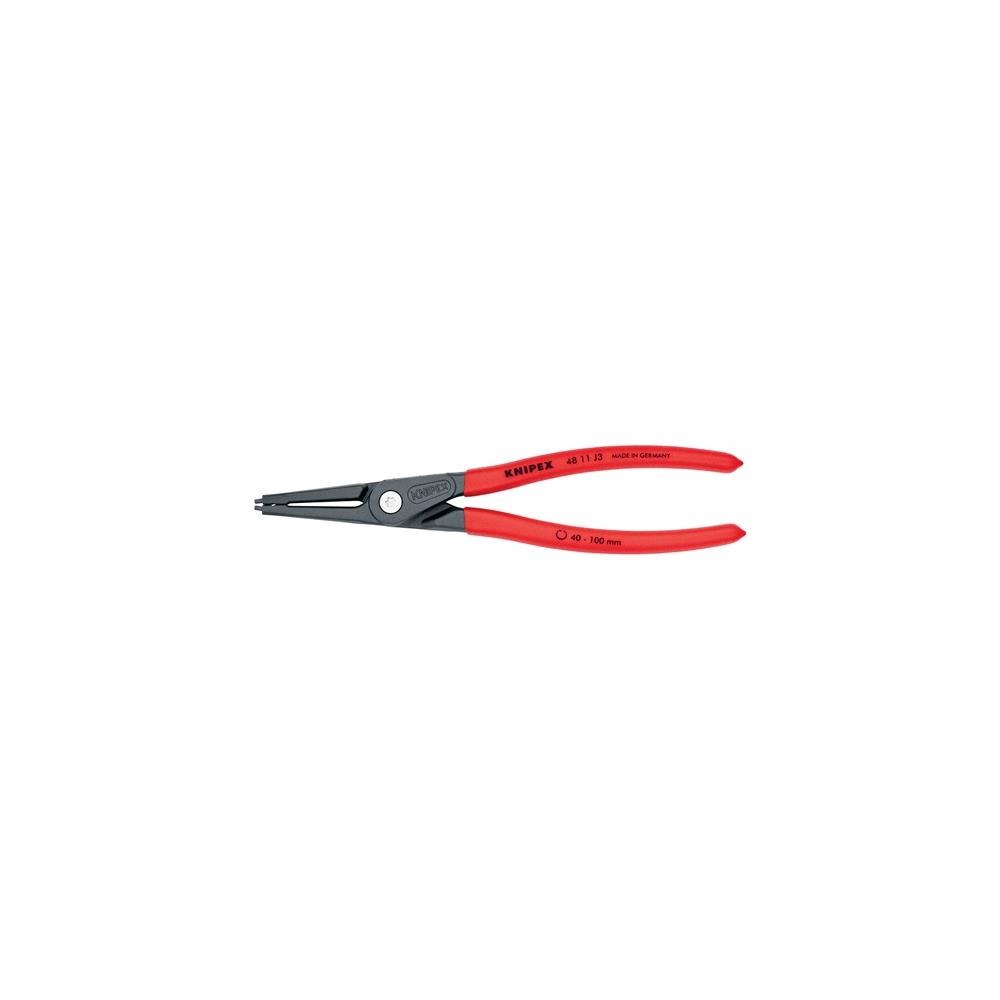 Knipex Präzisionssicherungsringzange J 3 für Bohrungen Ø 40 - 100 mm Länge 225 mm – Bild 2