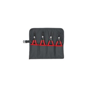 Knipex Präzisionssicherungsringzangensatz 4-teilig in Rolltasche 19 - 60 mm