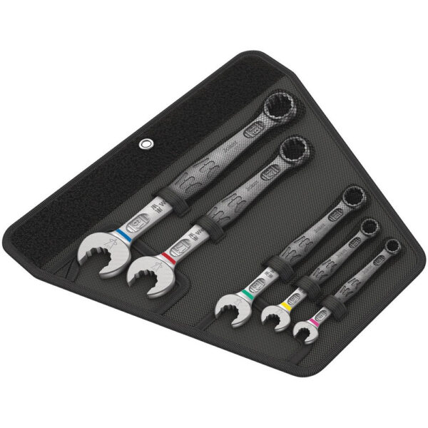 WERA 6003 Joker 5 Set 1 Ringmaulschlüssel-Satz, 5-teilig