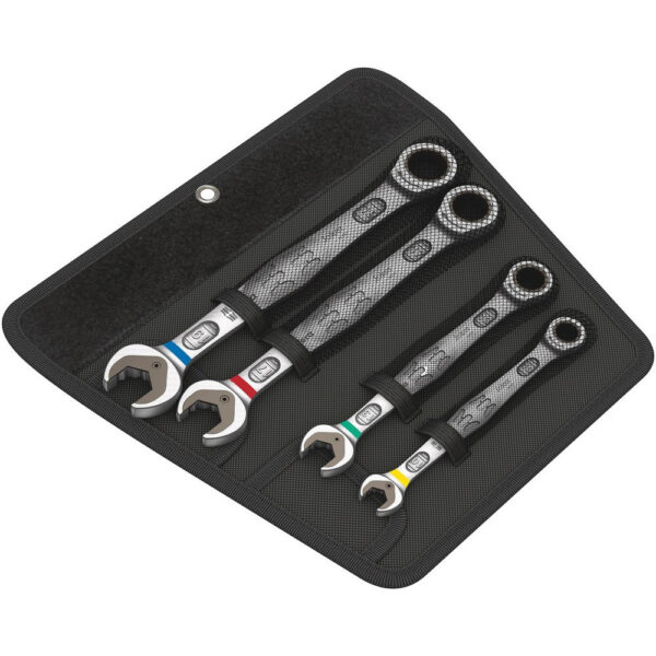 Wera 6000 Joker Maul-Ringratschenschlüssel-Satz SW 10,13,17,19, 4-teilig