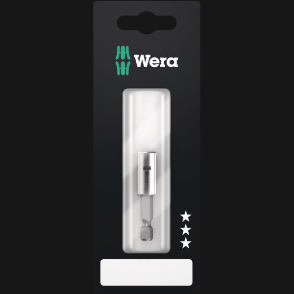 WERA Bithalter 893/4/1 K SB, 1/4 Zoll - 50mm, mit Dauermagnet