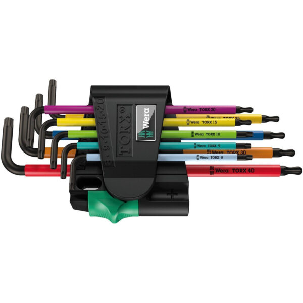 Wera 967/9 TORX BO Winkelschraubendreher Multicolour 9 tlg.