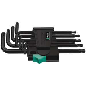 Wera 967/9 TX 1 Winkelschlüsselsatz, BlackLaser, 9-teilig
