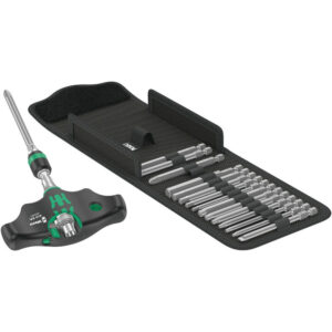 Wera Bit-Schraubendreher-Set Kraftform Kompakt 400 RA Set 1, 17 teilig