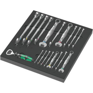 Wera 9731 Schaumstoffeinlage 6003 Joker Set 1, 19-teilig