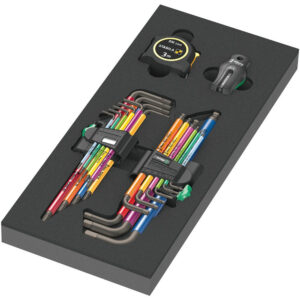 Wera 9740 Schaumstoffeinlage Winkelschlüssel Set 1