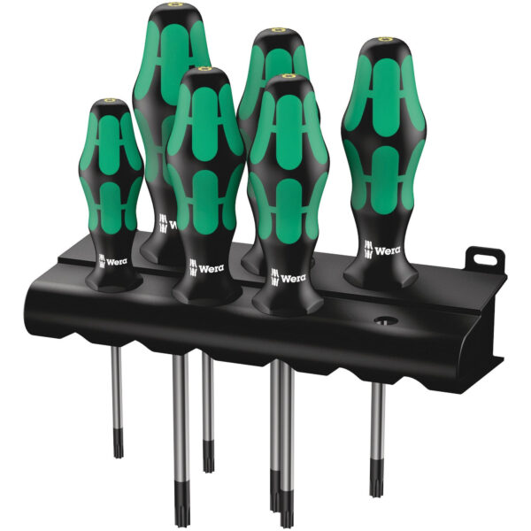 Wera 367/6 TORX HF Kraftform Plus Schraubendrehersatz mit Haltefunktion + R