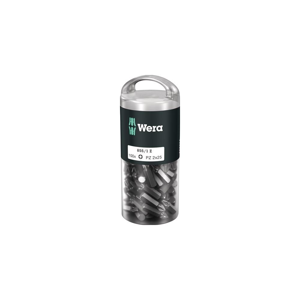 Wera 855/1 Z DIY 100 Bits, PZ 2 x 25 mm, 100-teilig