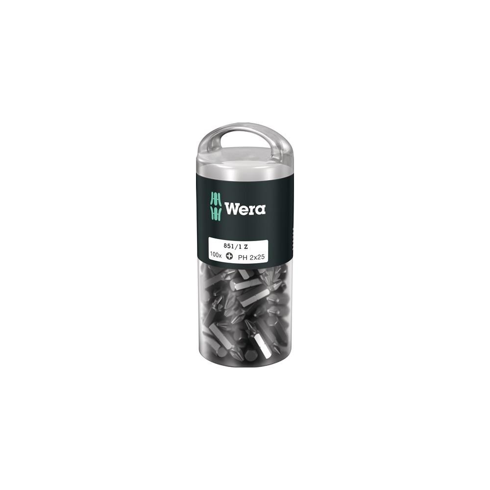 Wera 851/1 Z DIY 100 Bits, PH 2 x 25 mm, 100-teilig
