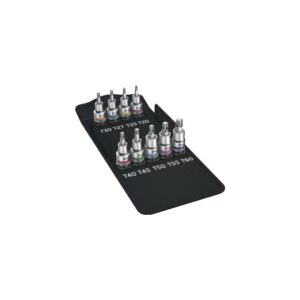 Wera 8767 C TORX HF 1 Zyklop Bitnuss-Satz TORX, mit Haltefunktion, 9-teilig
