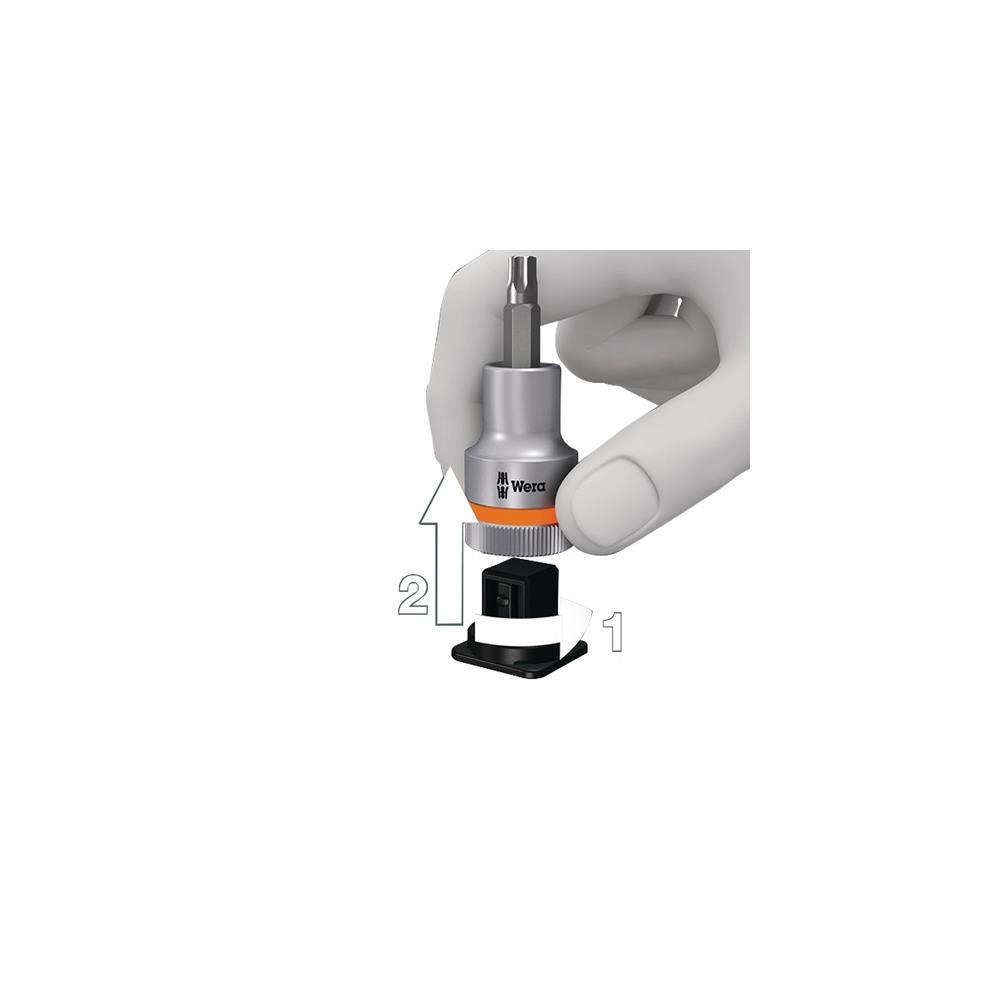 Wera 8767 C TORX HF 1 Zyklop Bitnuss-Satz TORX, mit Haltefunktion, 9-teilig – Bild 3