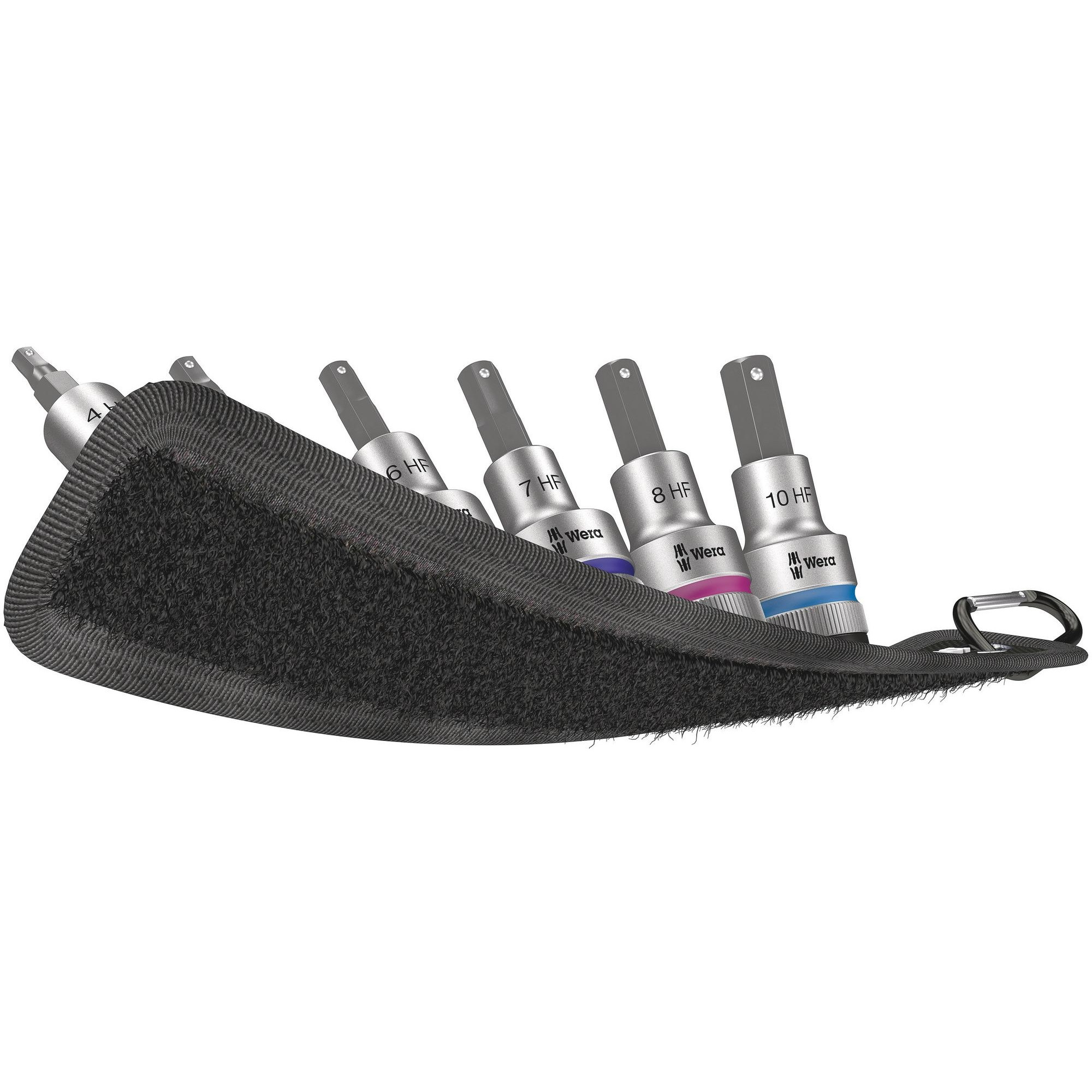 Wera Belt C 2 Zyklop Bitnuss-Satz Innensechskant, mit Haltefunktion, 1/2&qu – Bild 2