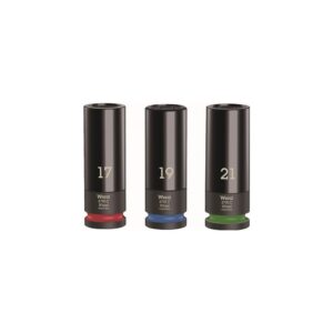 Wera Kraftsteckschlüsselsatz Wheel Impaktor C Set 1 3-teilig 1/2" lang, 6-kant