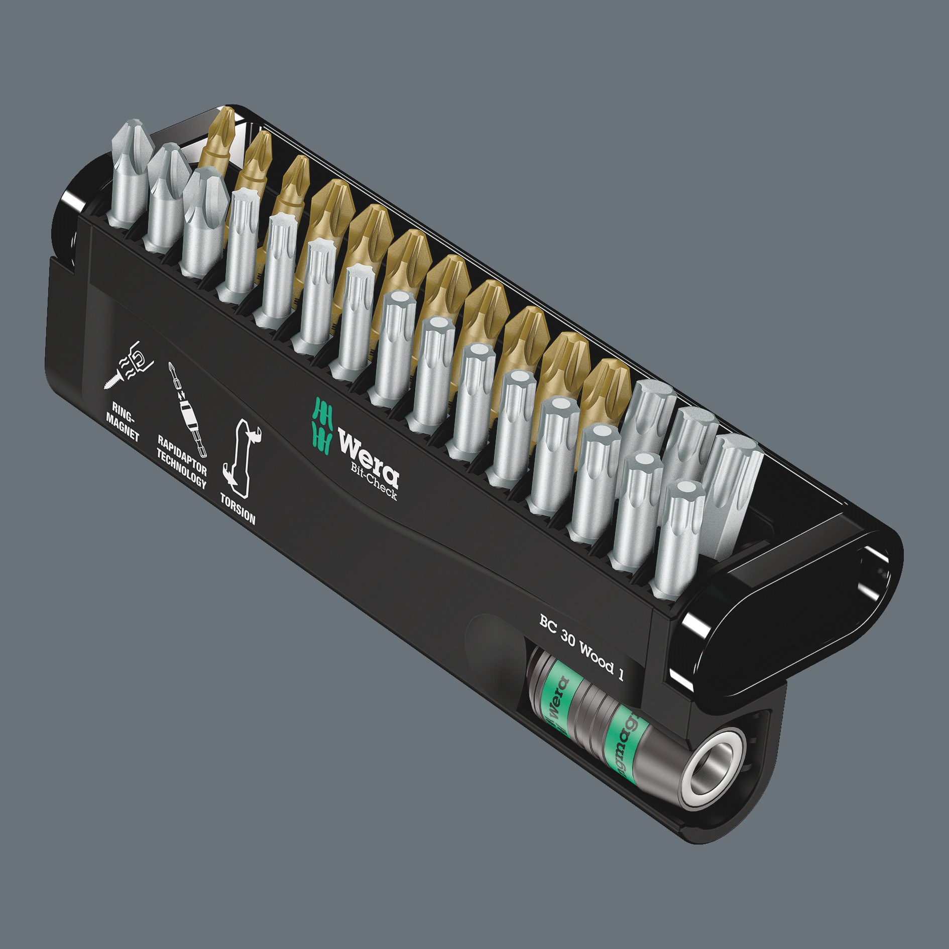 Wera Bit-Check 30 Wood 1, 30-teilig – Bild 3