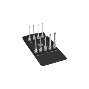 Wera 8767 C TORX HF 3 Zyklop Bitnuss-Satz TORX, mit Haltefunktion, 9-teilig