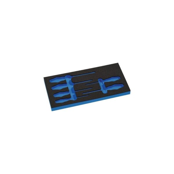 Wera Werkzeugmodul Leereinlage 1/3-Modul 4000 871 286, 6-teilig