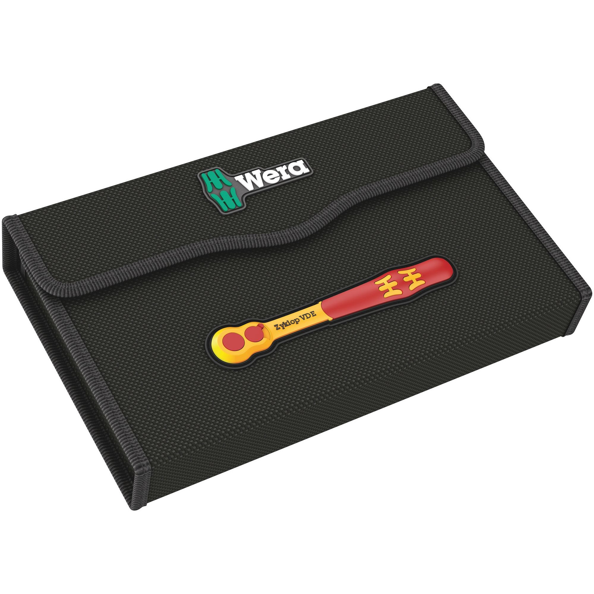 Wera 8100 SB VDE 1 Zyklop Knarrensatz, isoliert, Umschalthebel, 3/8"-A – Bild 2